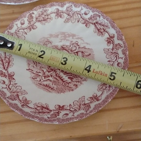 Myott's Country Life cups/saucers - Picture 8 of 10